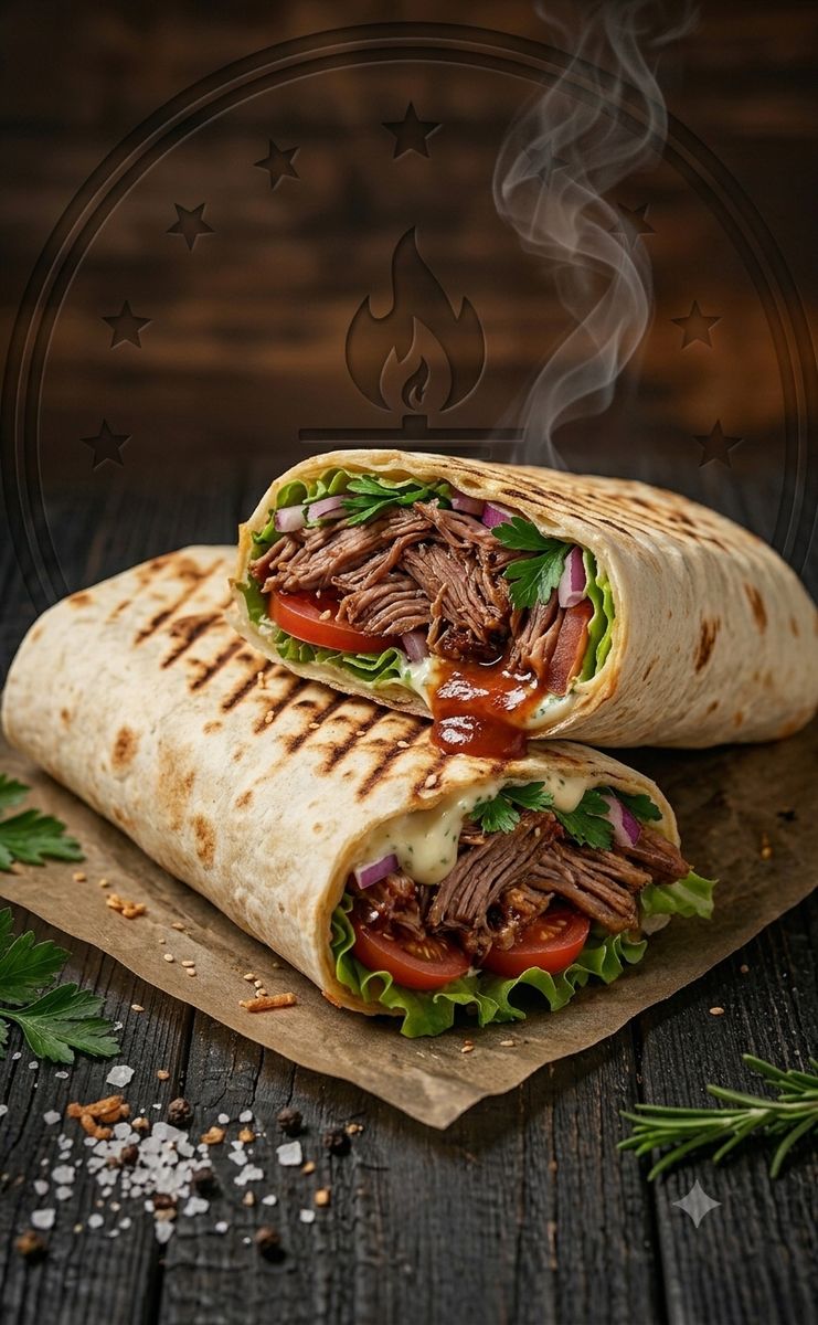Beef Shawarma Wrap